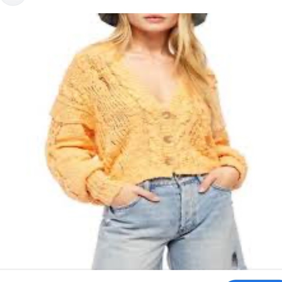 Free People Sweaters - Free People Nectarine Combo Cardigan